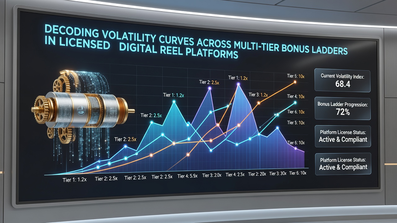 Chart illustrating probability shifts across bonus tiers in licensed reel platforms