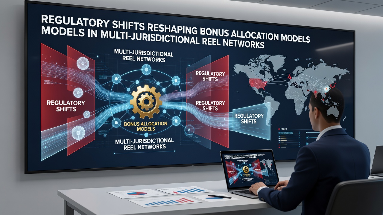 Dashboard interface showing segmented bonus tracking across multiple regulatory regions